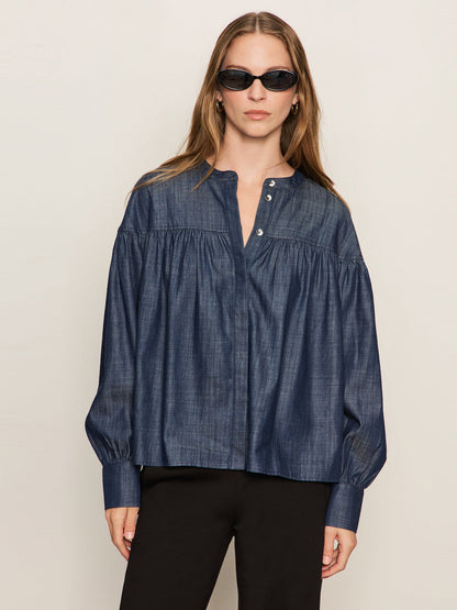 Personal Best Blouse - Moonshadow