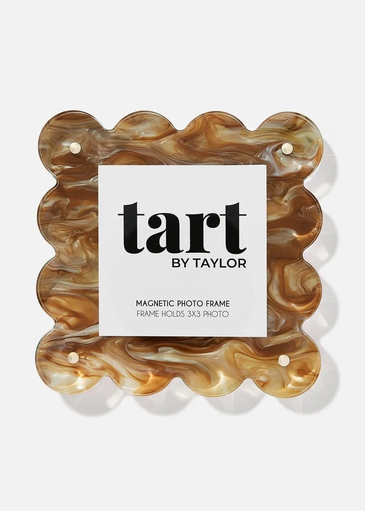 Brown Marble Mini Acrylic Picture Frame