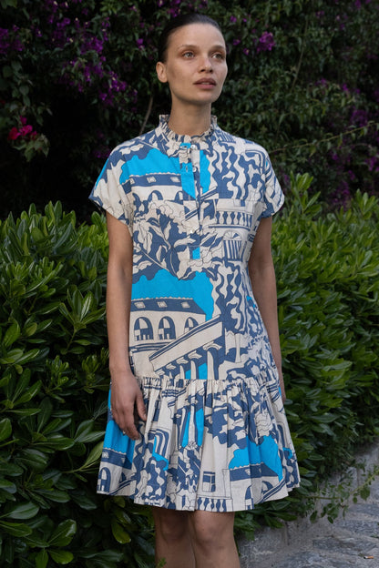 Oliphant - Cap Sleeve Mini - Roma Blue