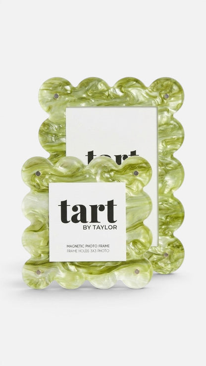 Green Marble Mini Acrylic Picture Frame
