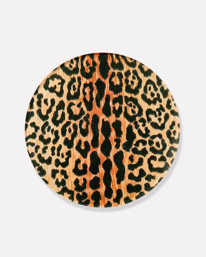 LEOPARD PRINT COASTER