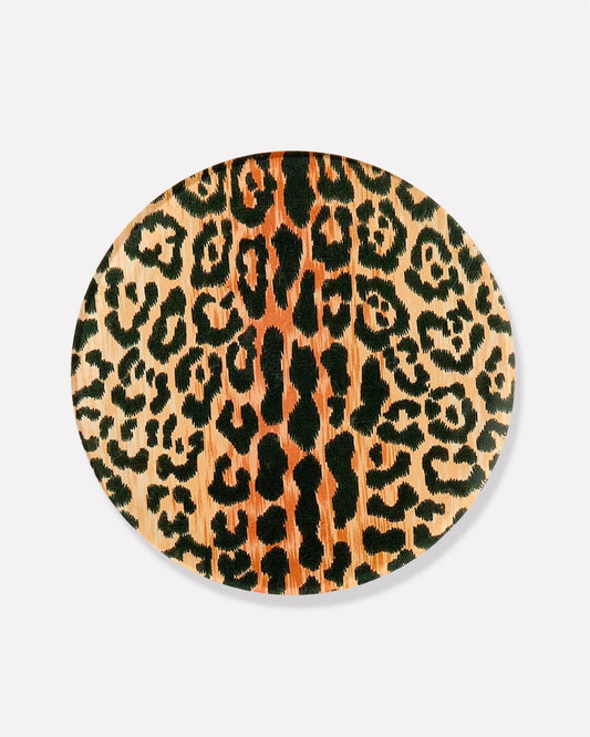 LEOPARD PRINT COASTER