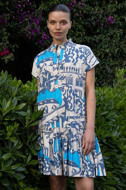 Oliphant - Cap Sleeve Mini - Roma Blue