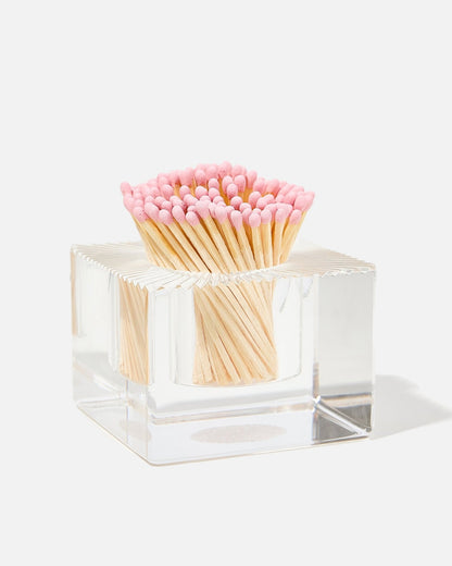 Square Match Striker | Light Pink Matches