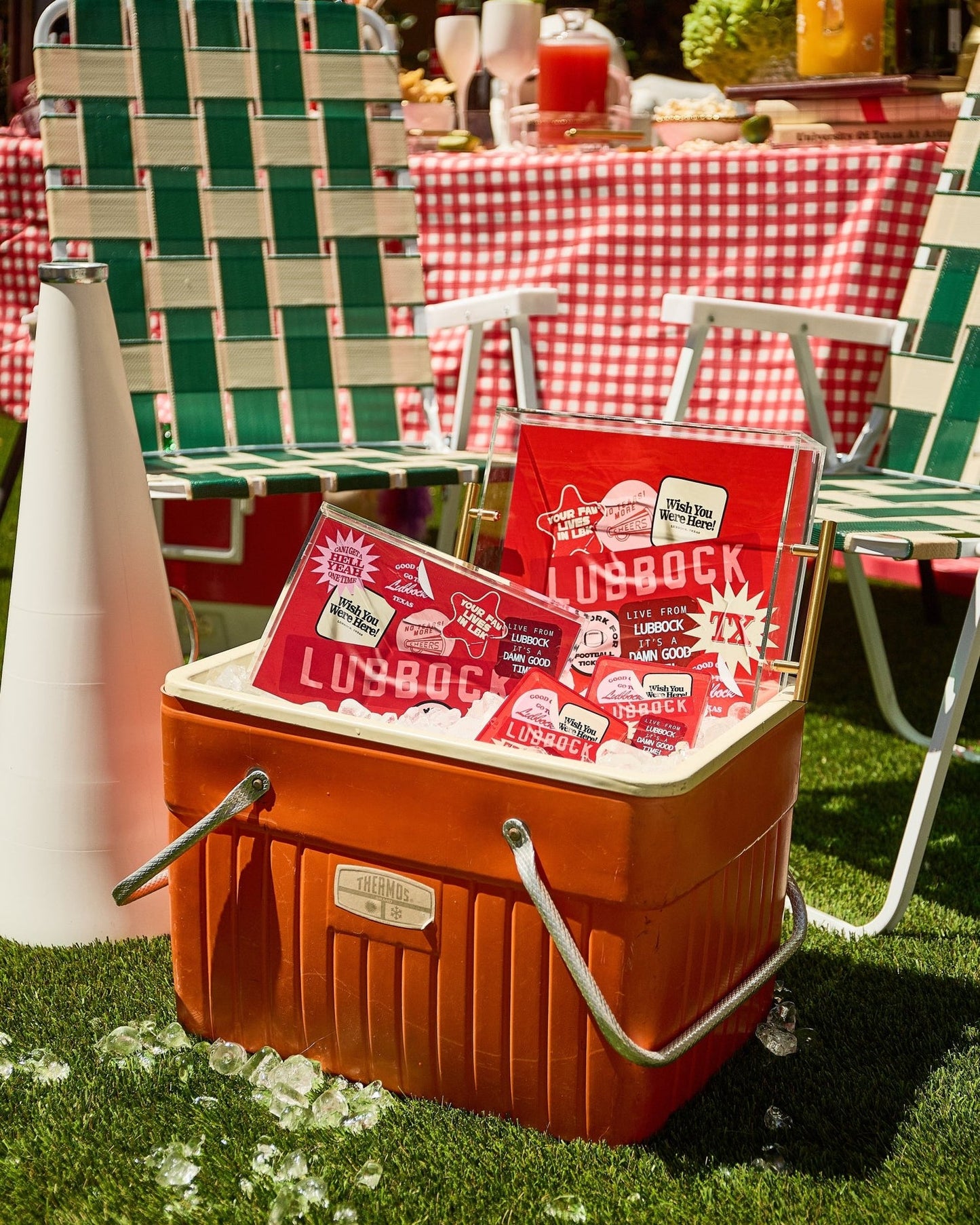 Lubbock Coasters | Tailgate Collection