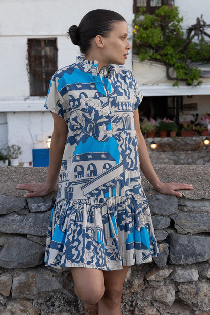 Oliphant - Cap Sleeve Mini - Roma Blue