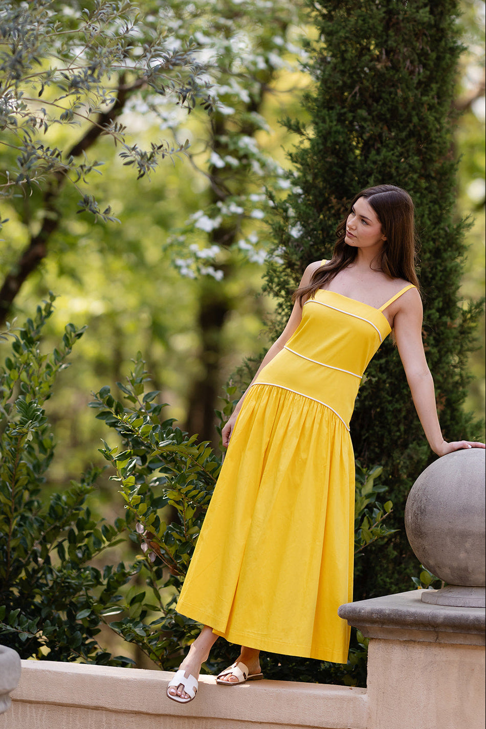 Riley Dress - Daffodil
