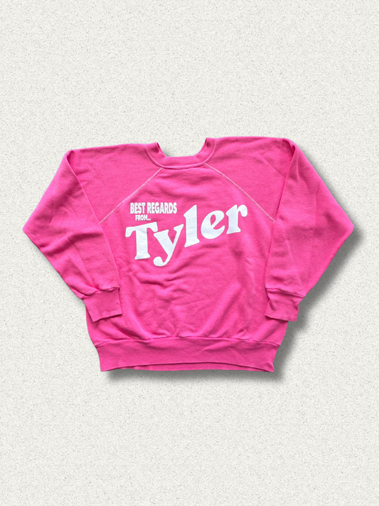 Tyler Postcard Keepsake Sweatshirt - Pink