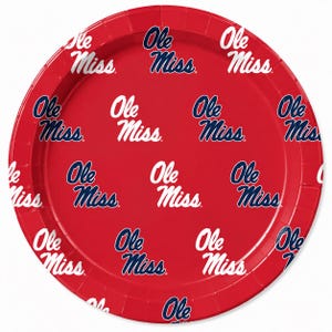 7" Appetizer Plates - Ole Miss