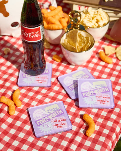 Fort Worth Coasters | Tailgate Collection