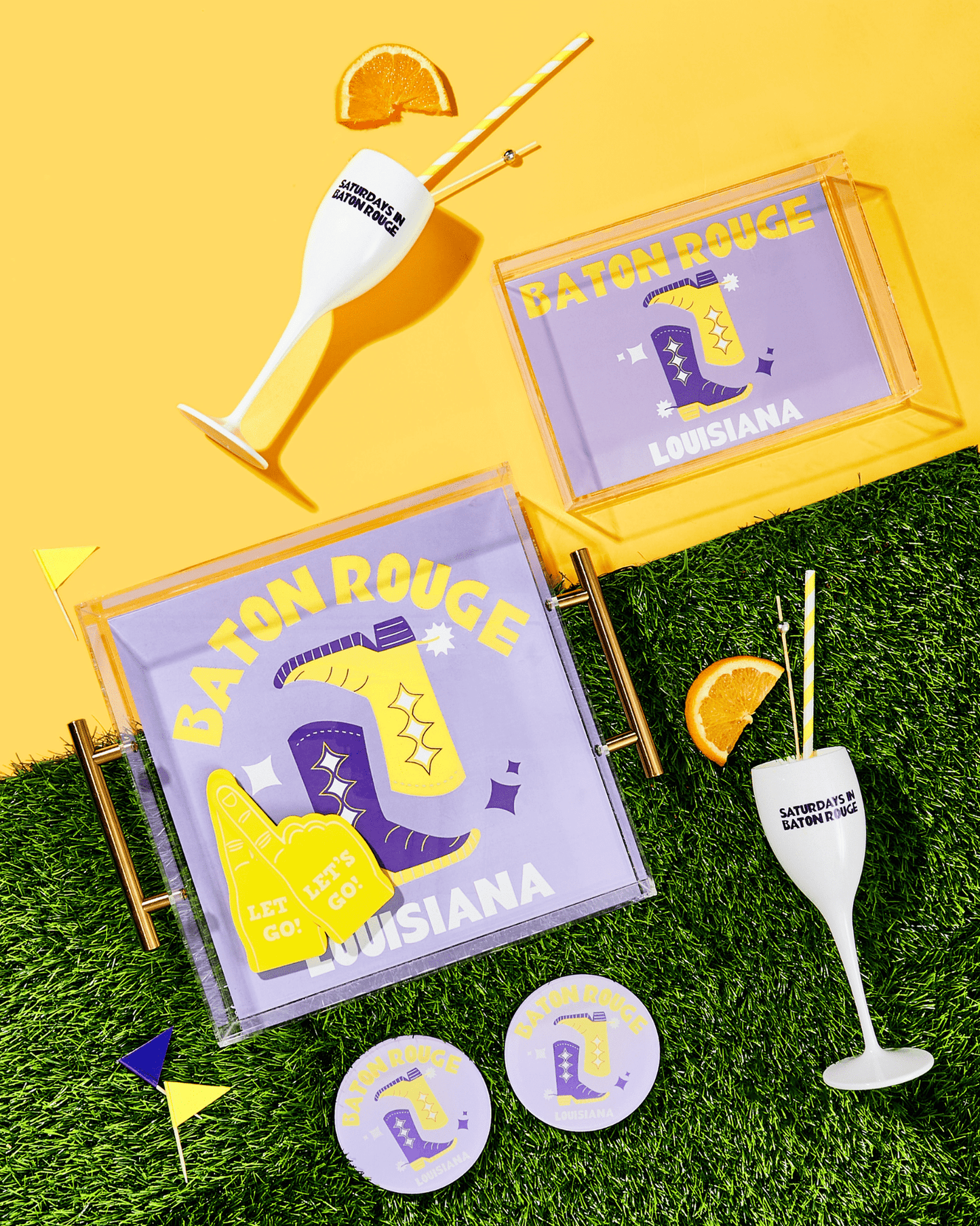 KICKOFF SMALL TRAY | BATON ROUGE