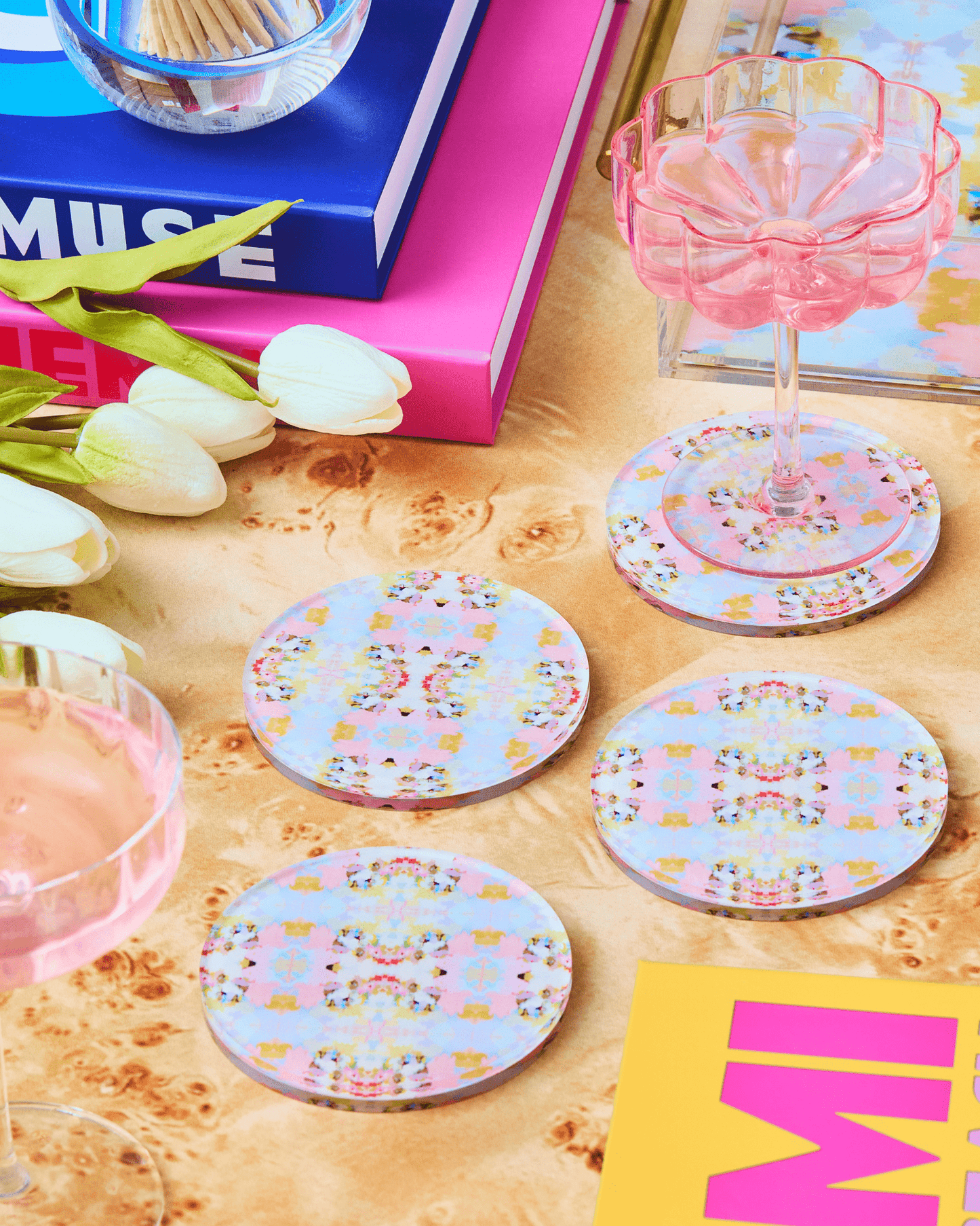Brooks Avenue Pink | Laura Park x Tart Coaster