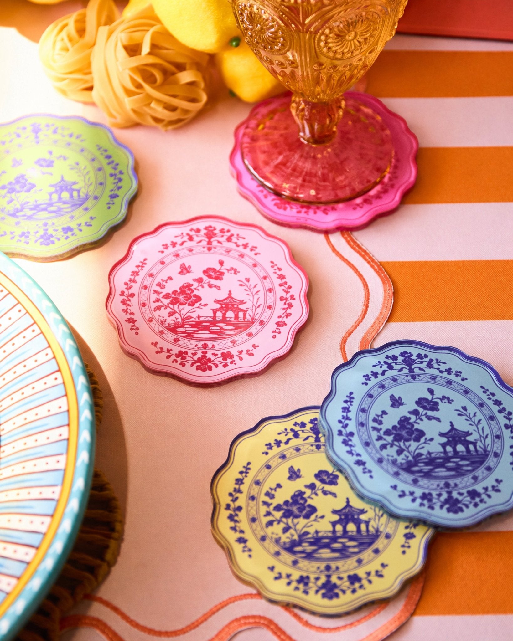 Garden Party Coasters | Set of 5
