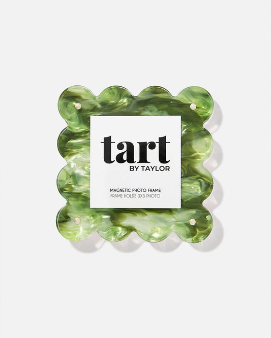 Green Marbled Mini Acrylic Picture Frame