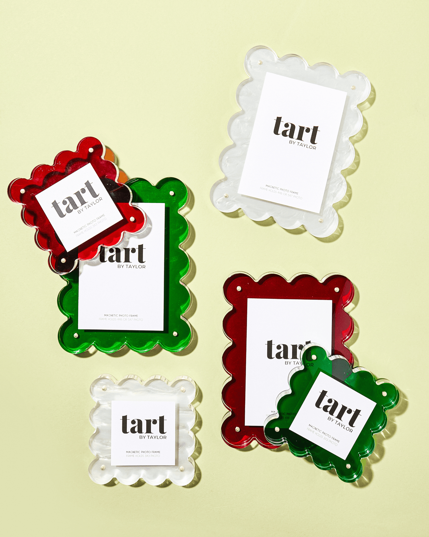 Red Acrylic Picture Frame