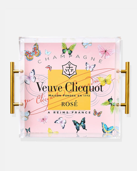 Rose Butterfly Large Tray