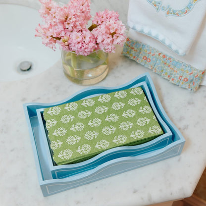 Lacquer Tray - Hydrangea