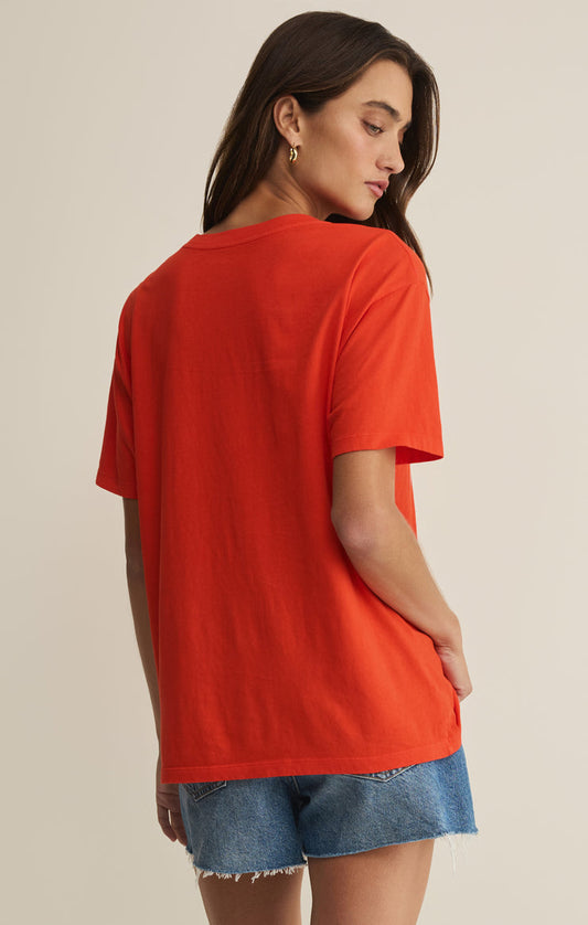 Sweetheart Boyfriend Tee - Lychee