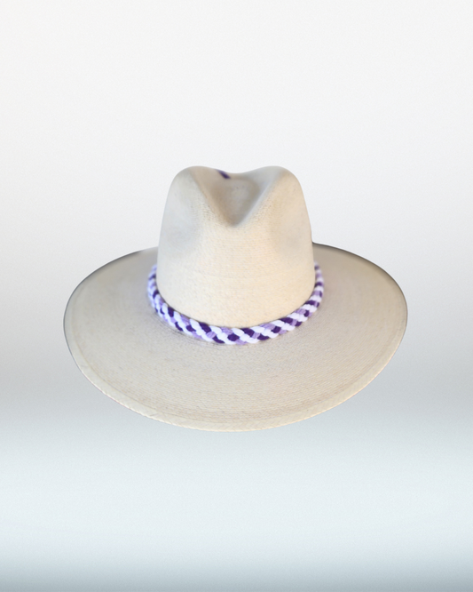 Light Purple Heart Palm Hat