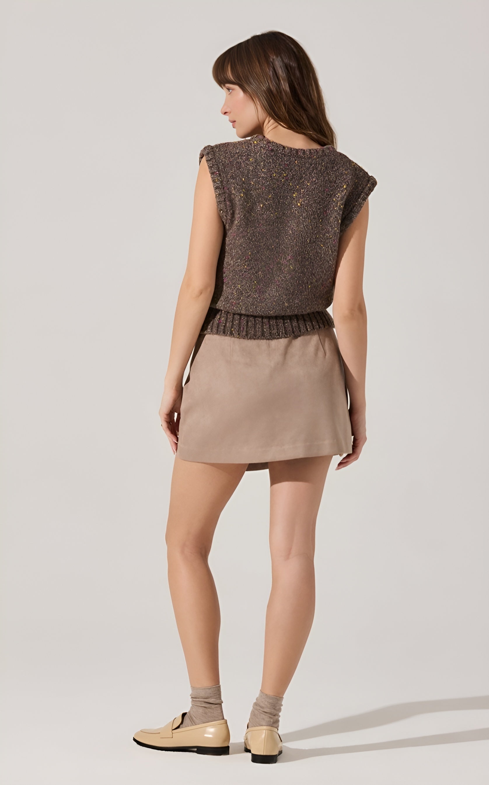 Theodora Skirt - Taupe
