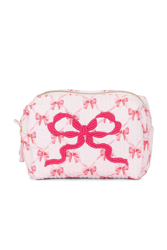 Mini Octavia Luna Rosa Fleur Pouch - Peppermint Pink