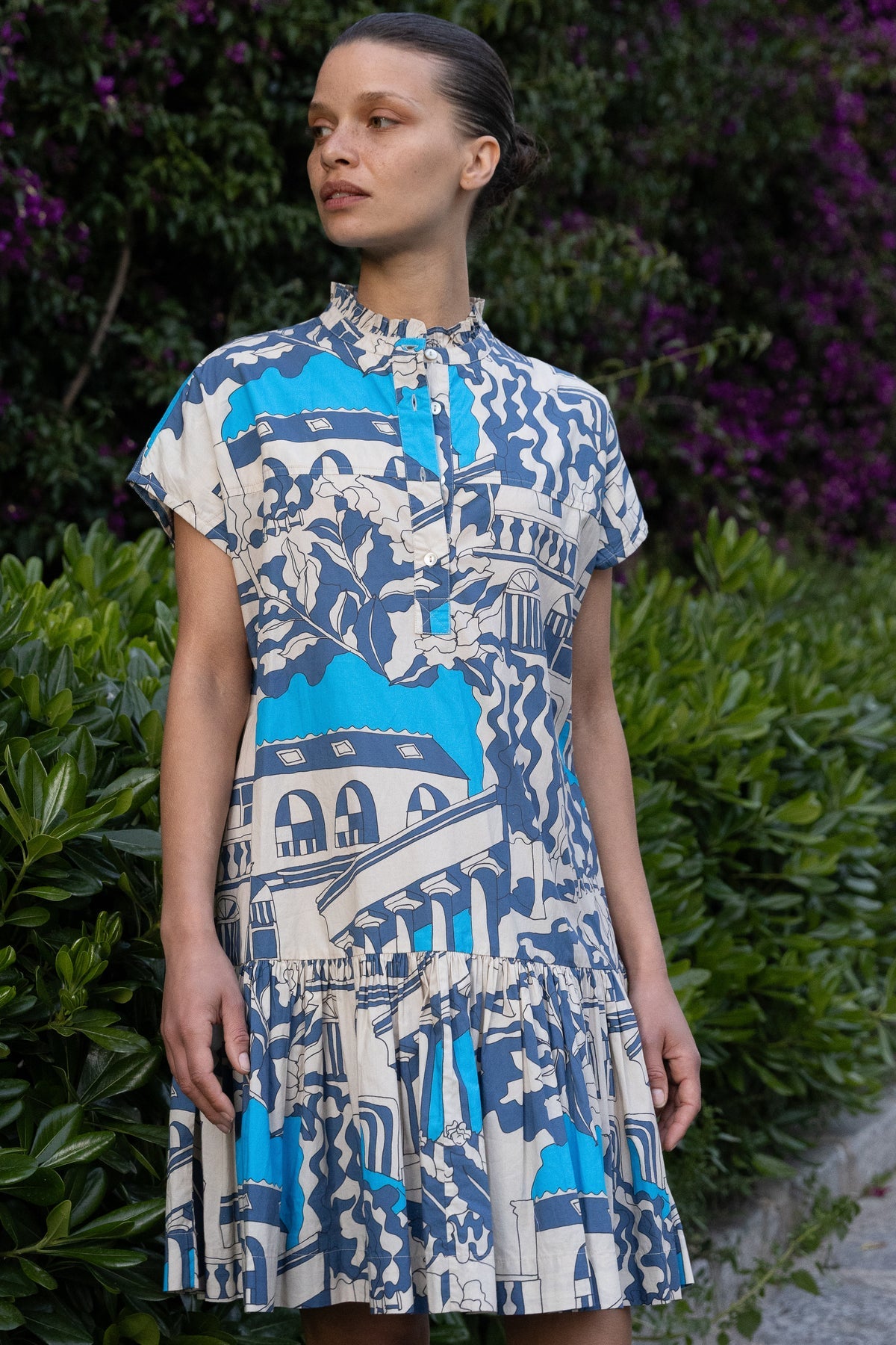 Oliphant - Cap Sleeve Mini - Roma Blue