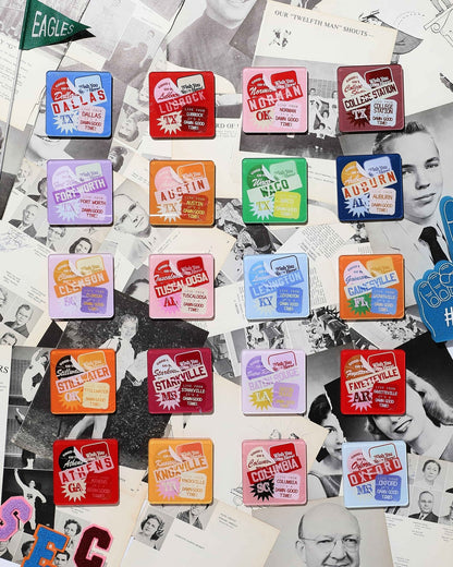 Waco Coasters | Tailgate Collection