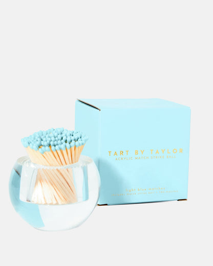 Round Match Striker | Light Blue Matches