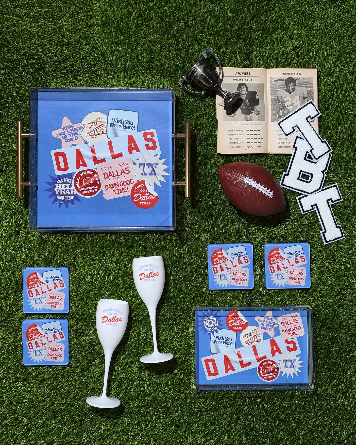 Dallas Coasters | Tailgate Collection