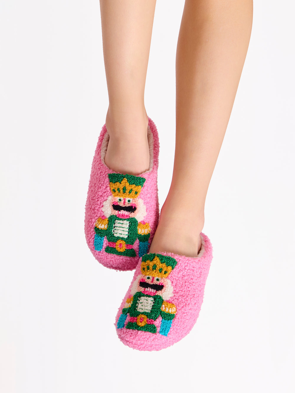Nutcracker Slippers - Blush