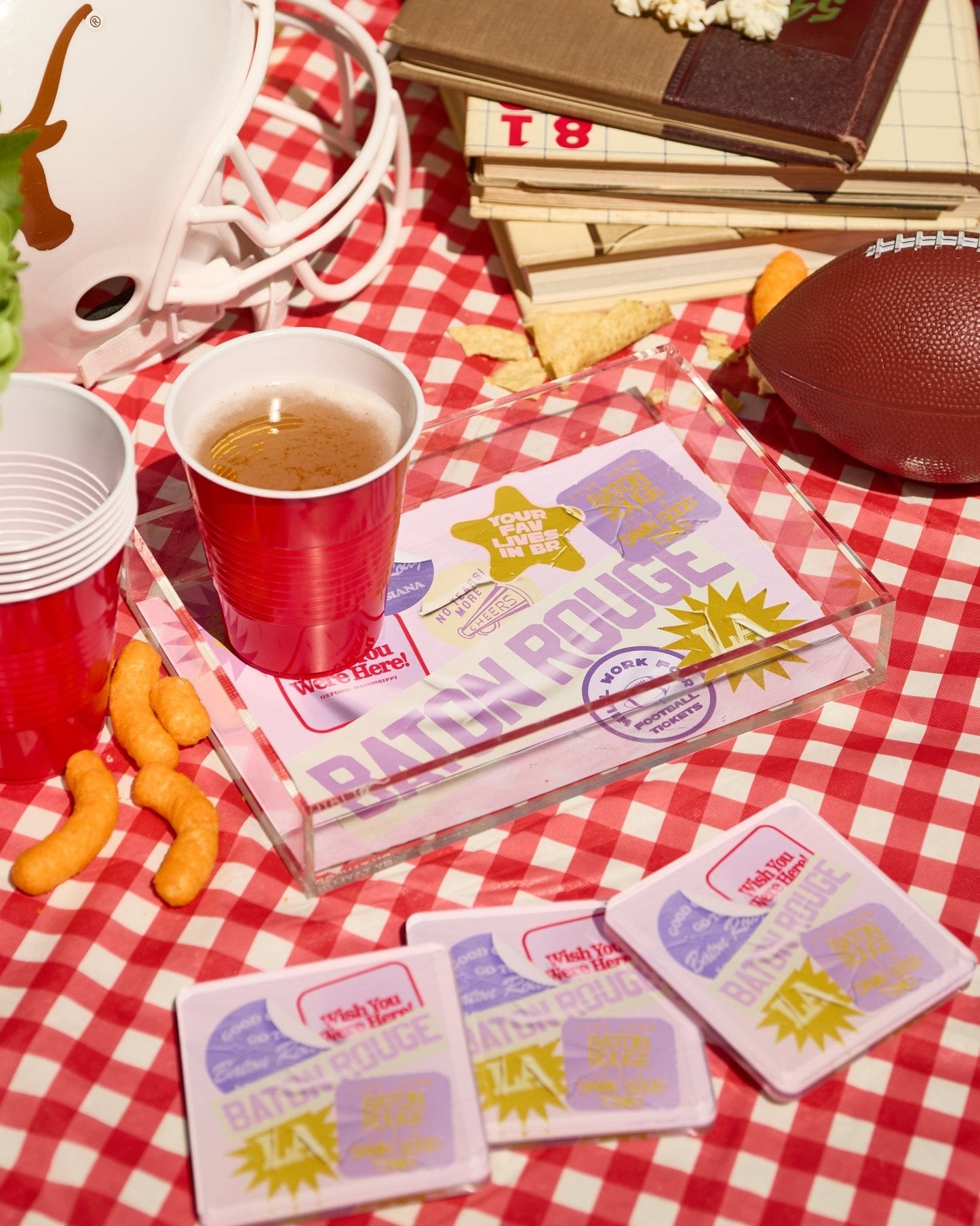 Baton Rouge Small Tray | Tailgate Collection