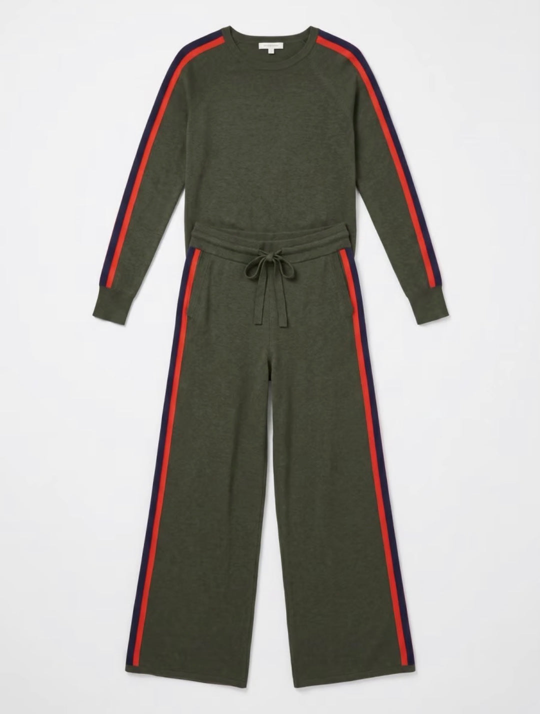 Wide Leg Pant - Military