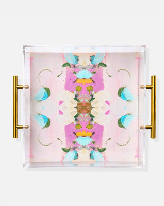 Monets Garden Pink | Laura Park x Tart Large Tray