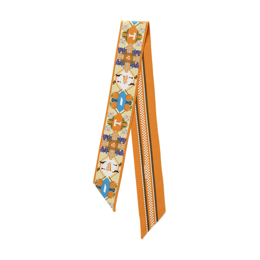 Saturday Silks - All-Star Skinny Scarf - Tennessee