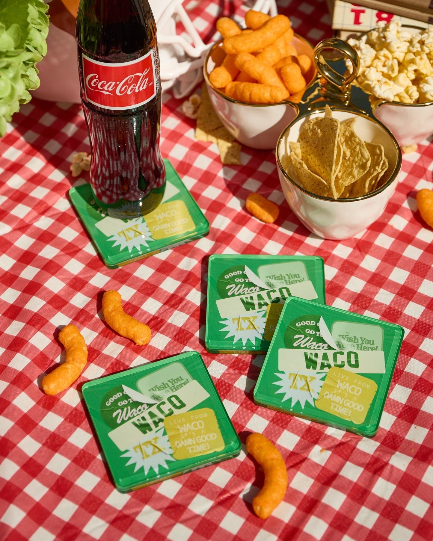 Waco Coasters | Tailgate Collection