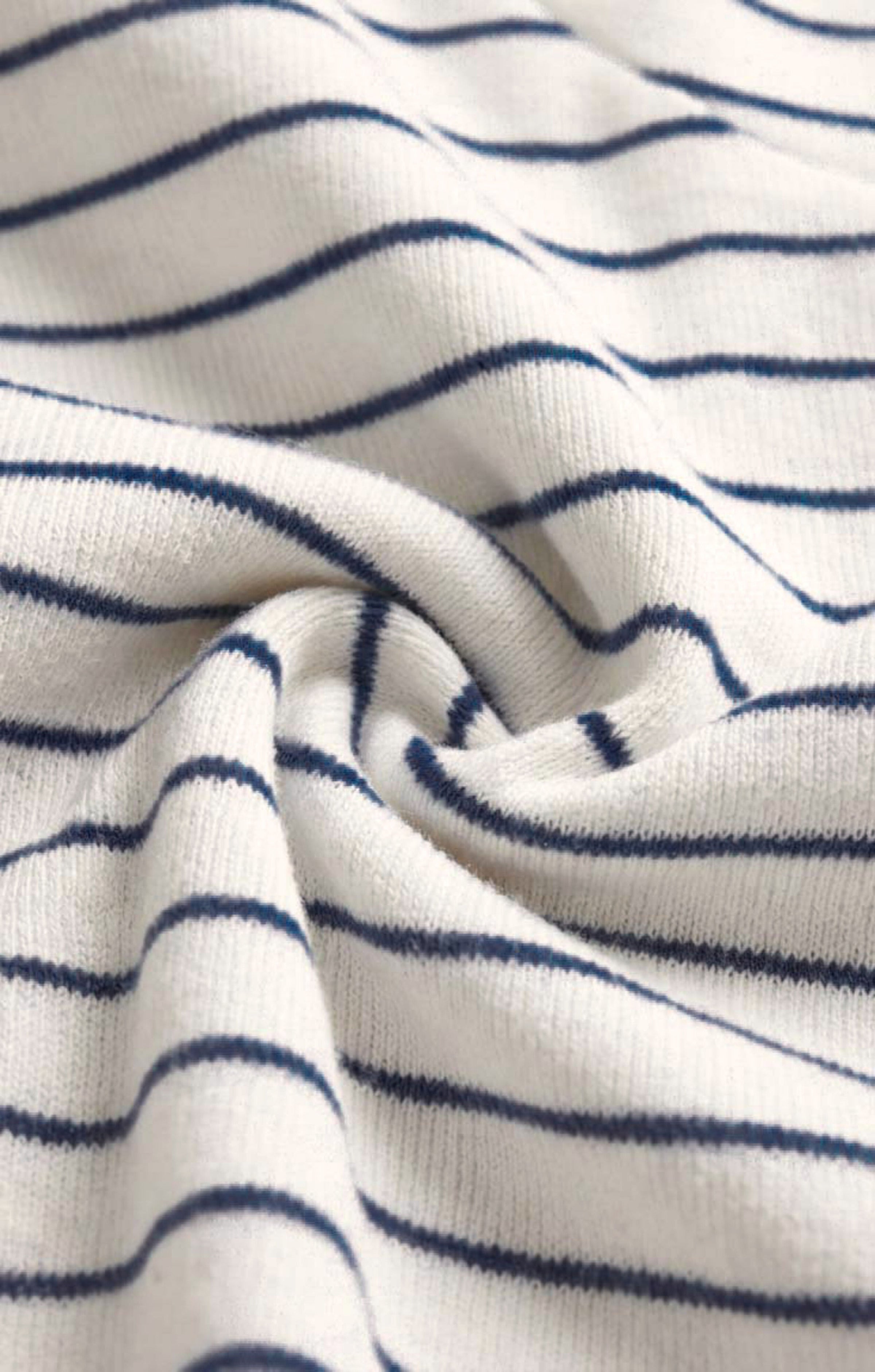 Classic Stripe Long Sleeve Top - Eclipse