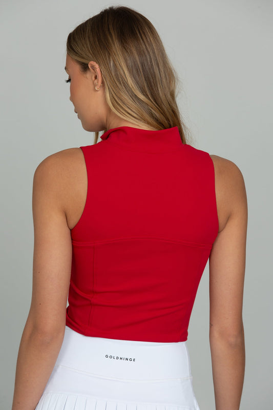 Ruby Day to Night Quarter-Zip Top