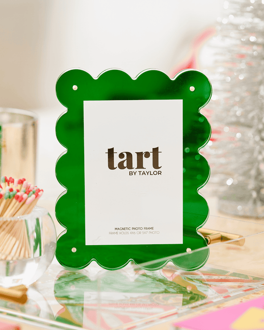 GREEN ACRYLIC PICTURE FRAME