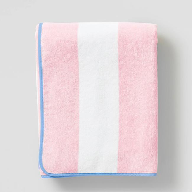 Beach Towel - Pink Stripe