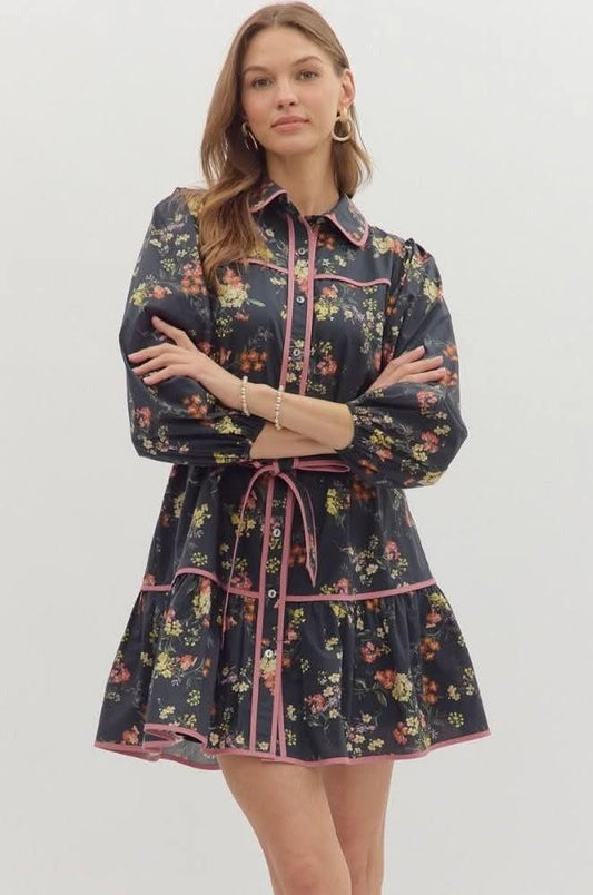 Addison  Dress - Black