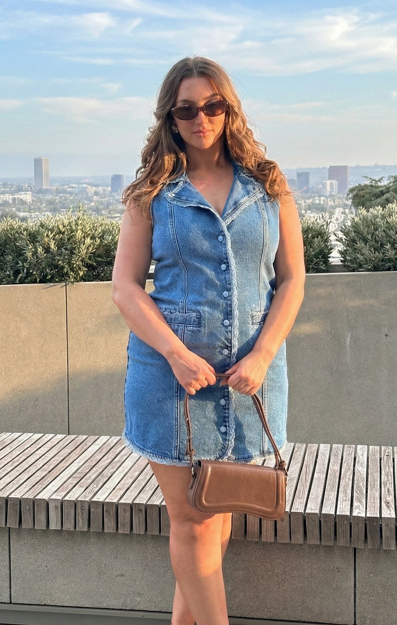 Maddox Dress - Waterfall Blue