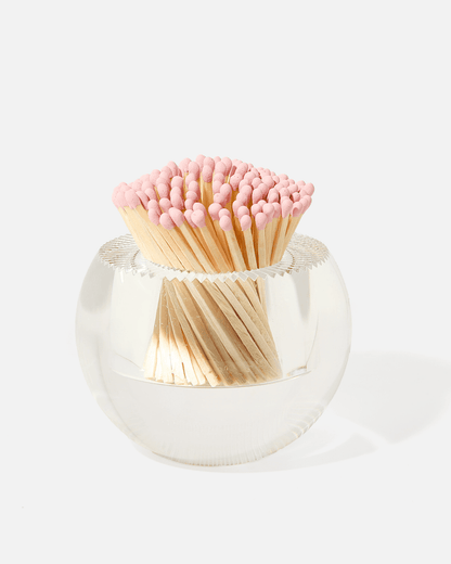 Round Match Striker | Light Pink Matches
