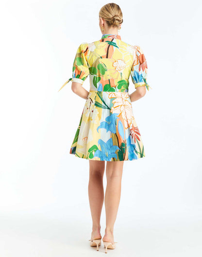 Brooklyn Mini Dress - Primrose Florals - Spinout