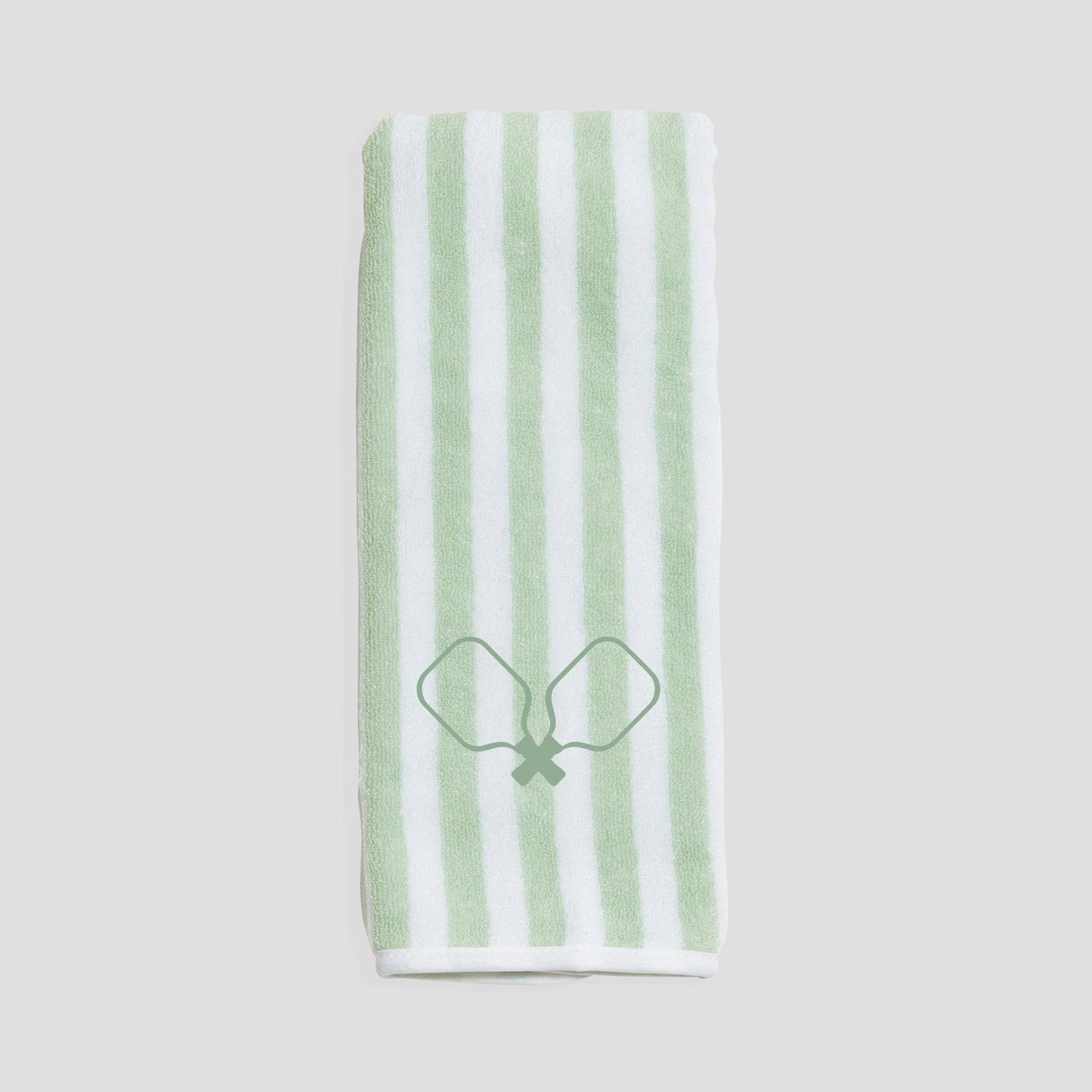 Pickleball Towel - Pickle Green Paddles