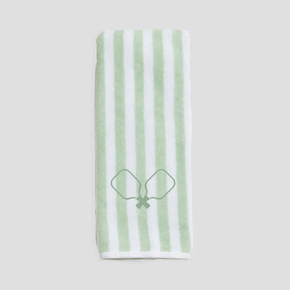Pickleball Towel - Pickle Green Paddles