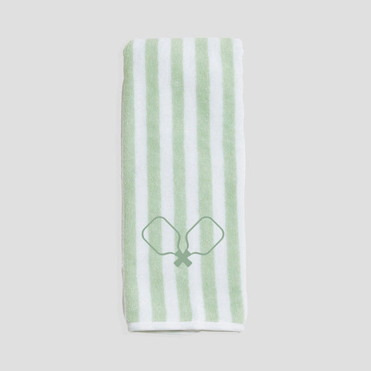 Pickleball Towel - Pickle Green Paddles