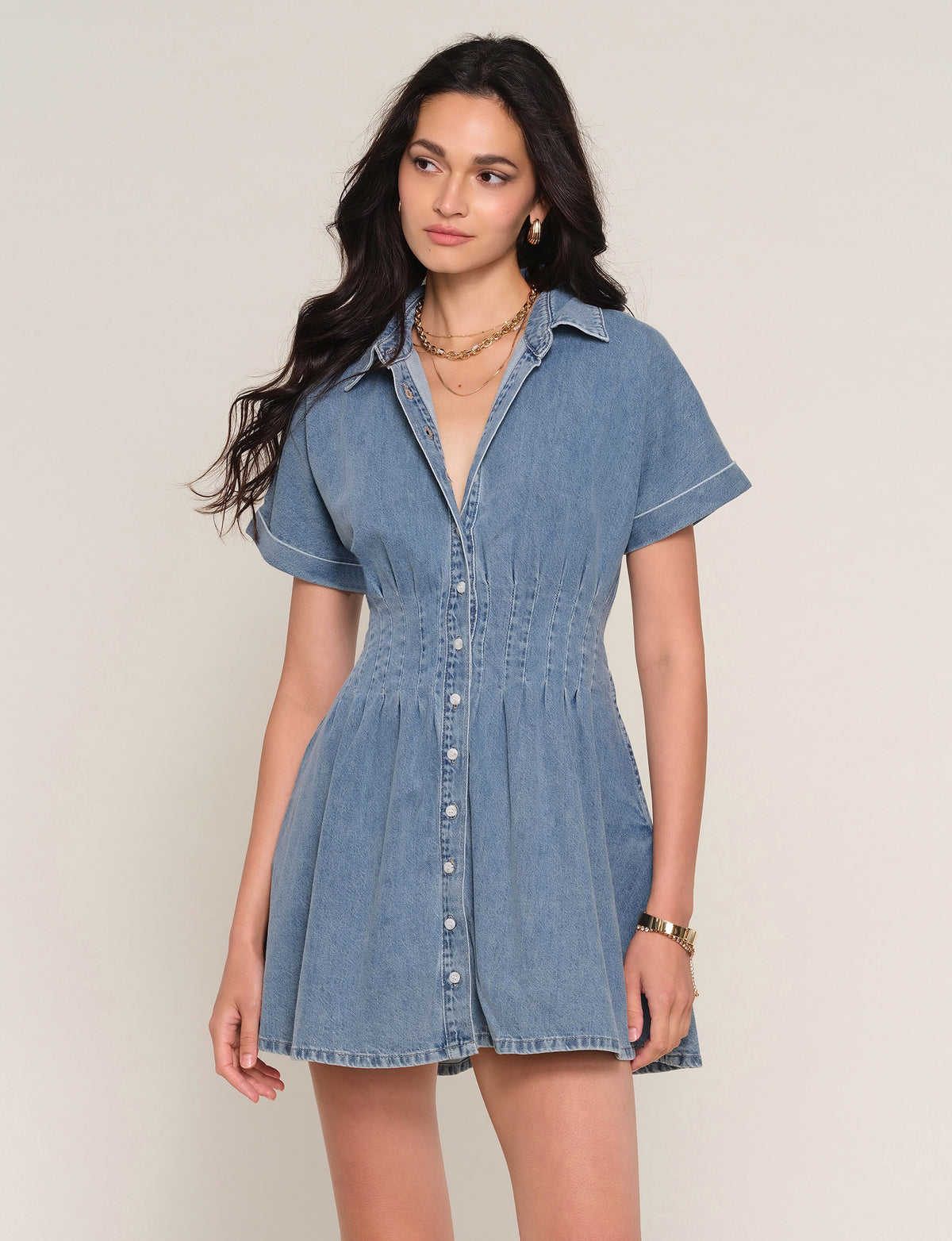 Kelton Dress - Lake - Spinout