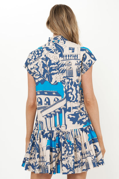 Oliphant - Cap Sleeve Mini - Roma Blue