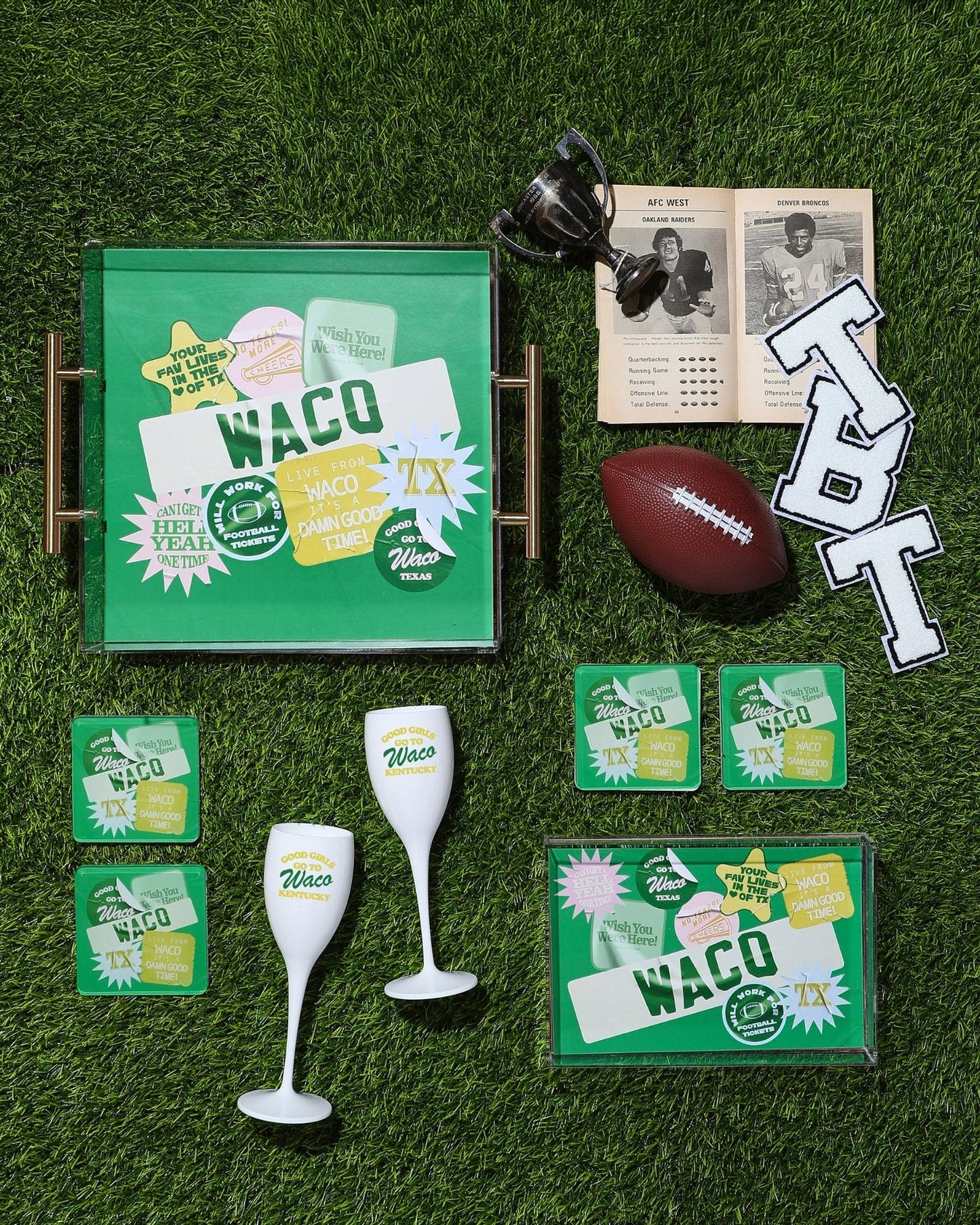 Waco Coasters | Tailgate Collection