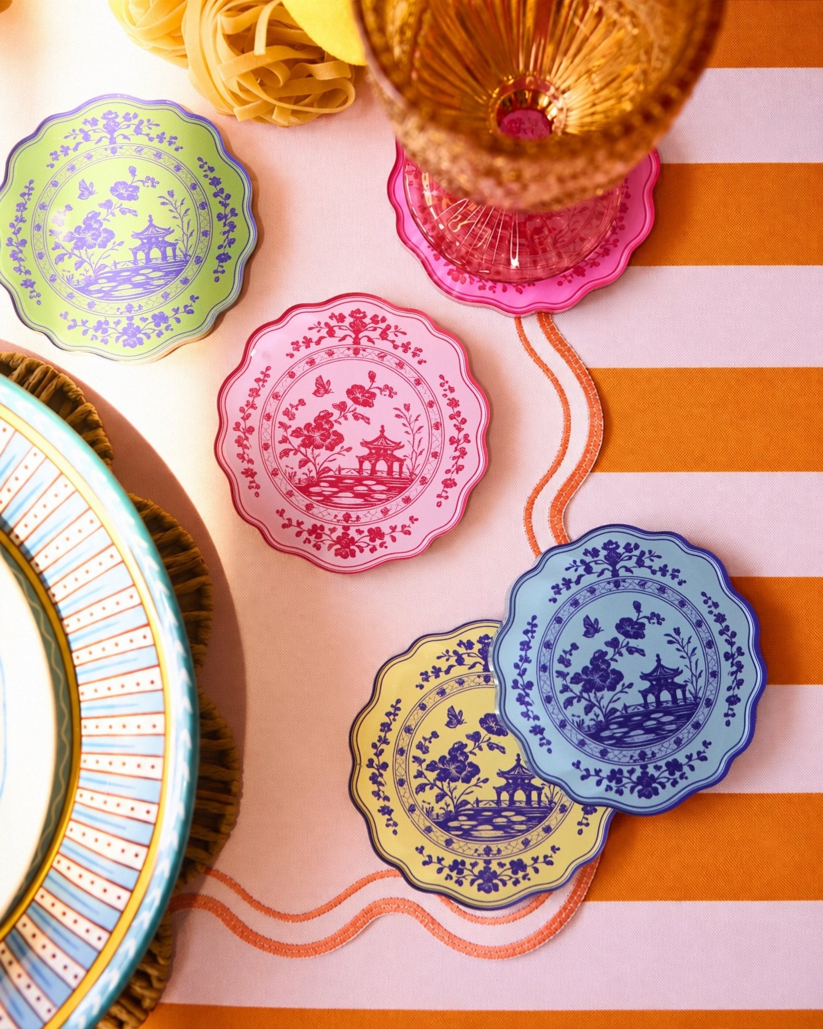 Garden Party Coasters | Set of 5